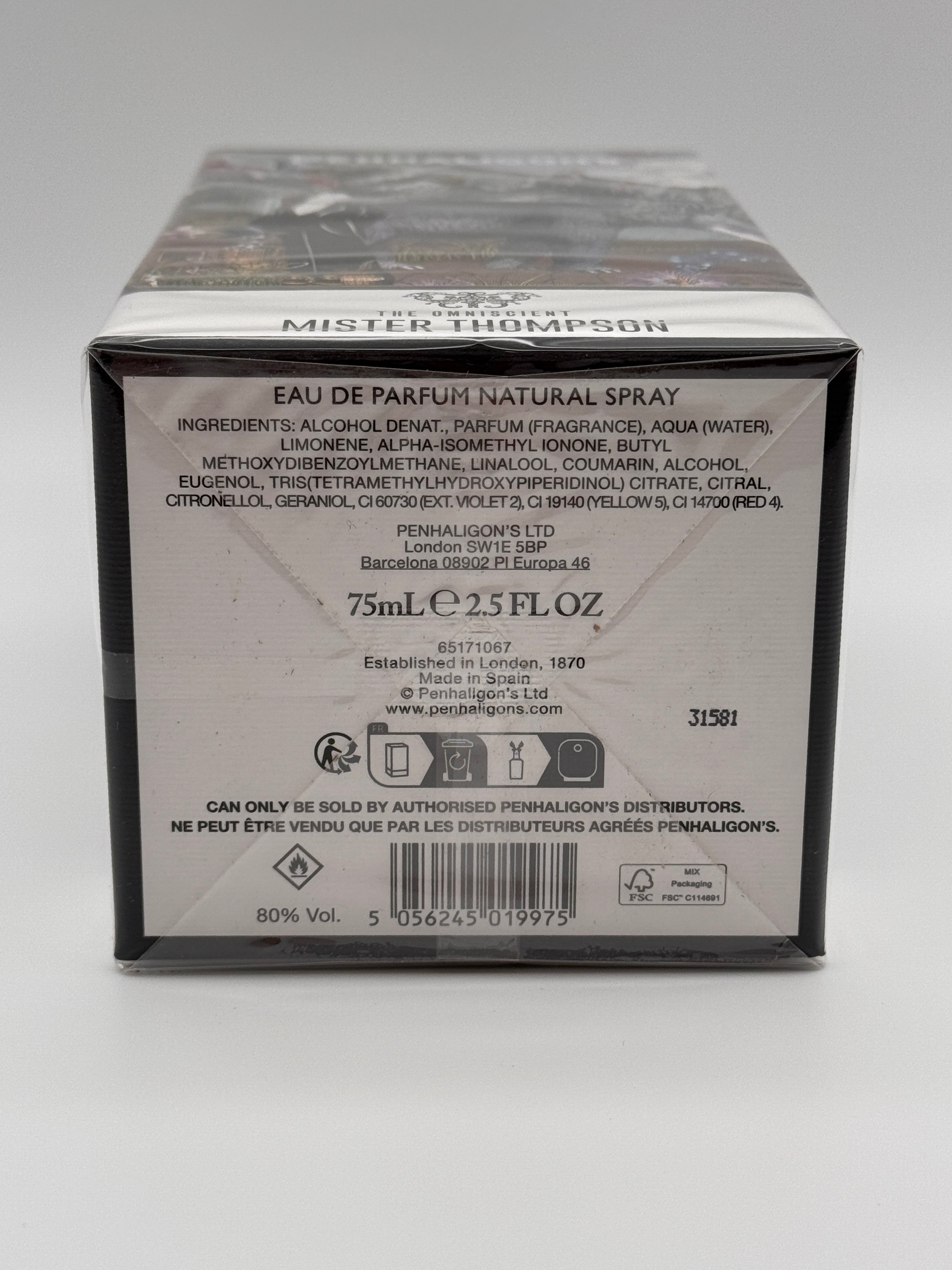 Penhaligon’s Mr. Thompson (Retail)