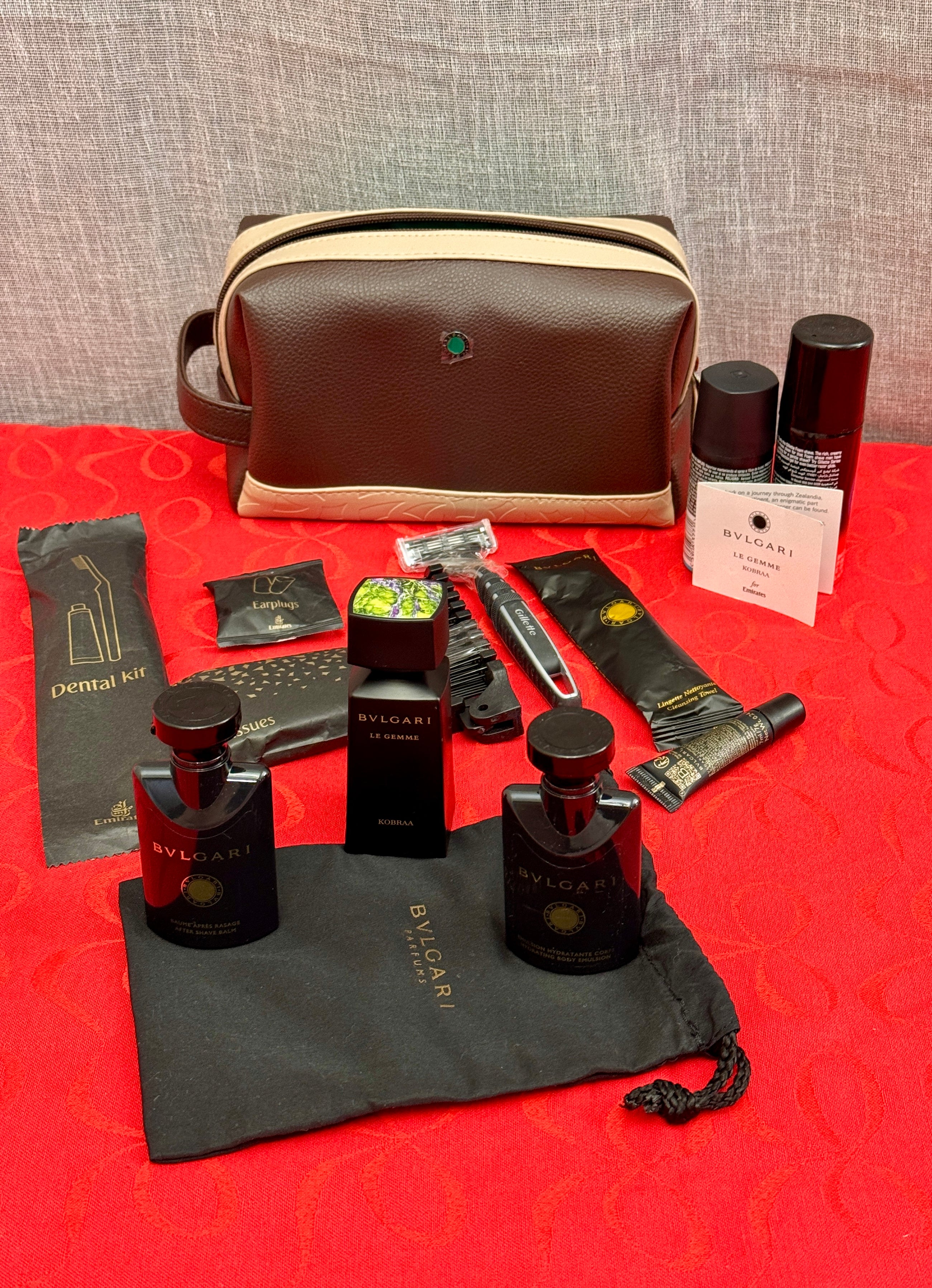 Bvlgari (Kobraa 30 mL) Amentity Travel Kit for Men